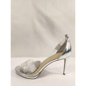 Jessica Simpson Shoes Women's Size 12 Silver JS-Daisile Strappy Heel Sandals New